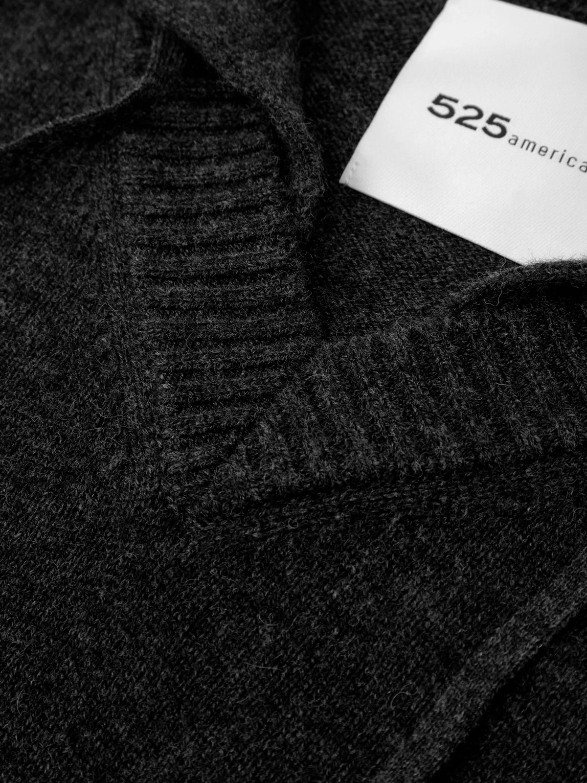 Rosalie: V-Neck Cashmere Blend Hoodie - Image 4