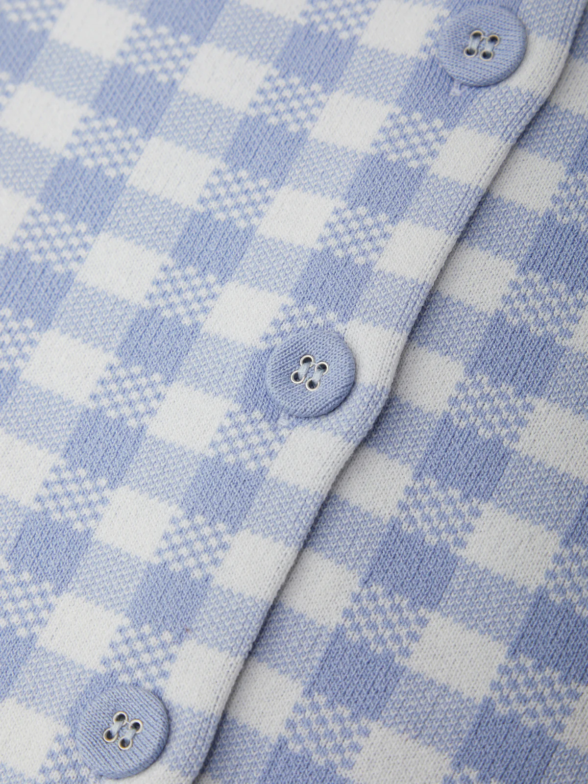 Rue: Gingham Longline Cardigan - Image 5