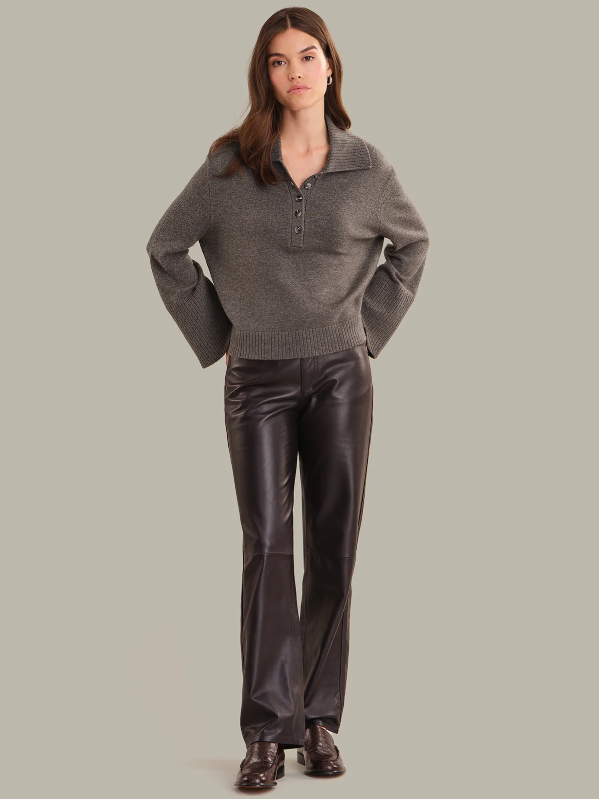 Simone: Oversized Polo Pullover - Image 5