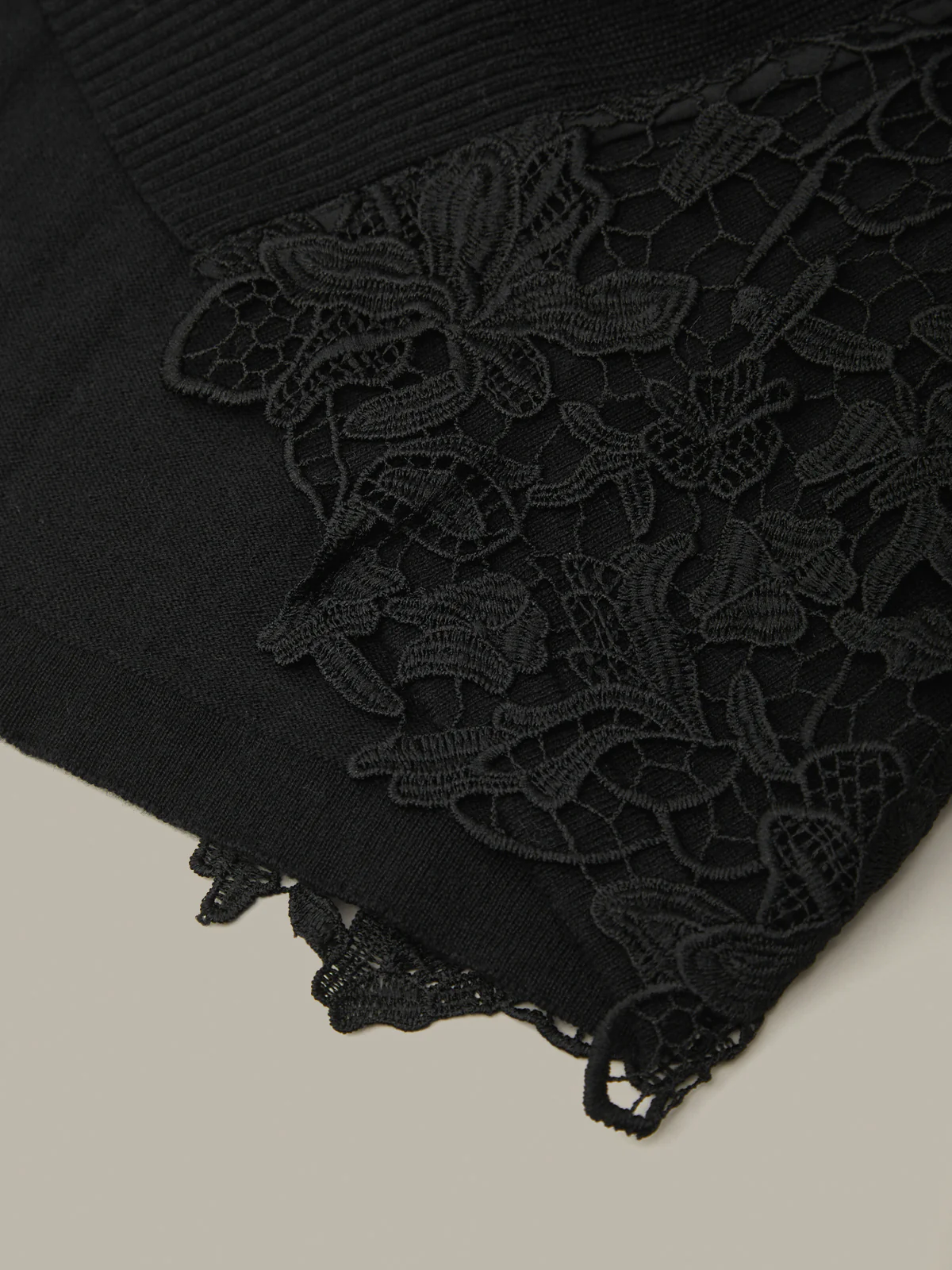 Sylvie: Lace x Cotton Cardigan - Image 5