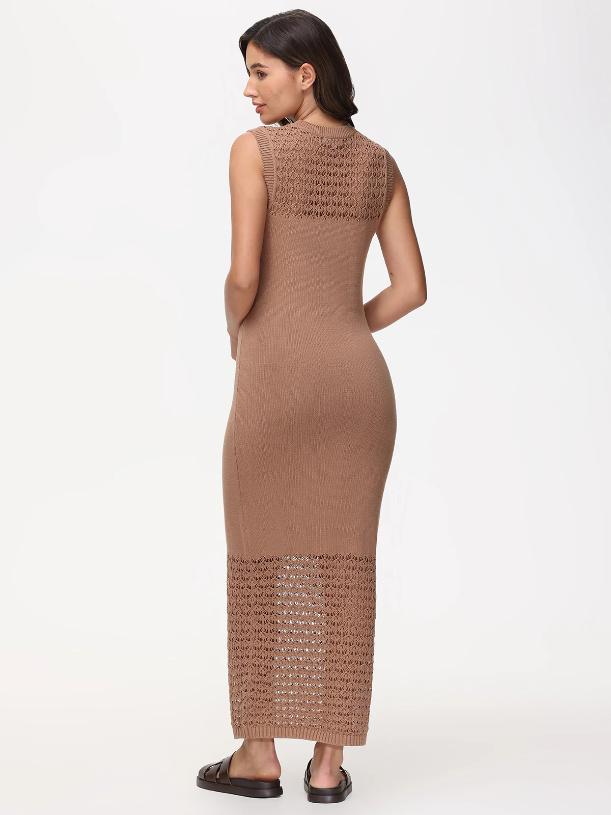 Tori: Cotton Crochet Maxi Dress - Image 3