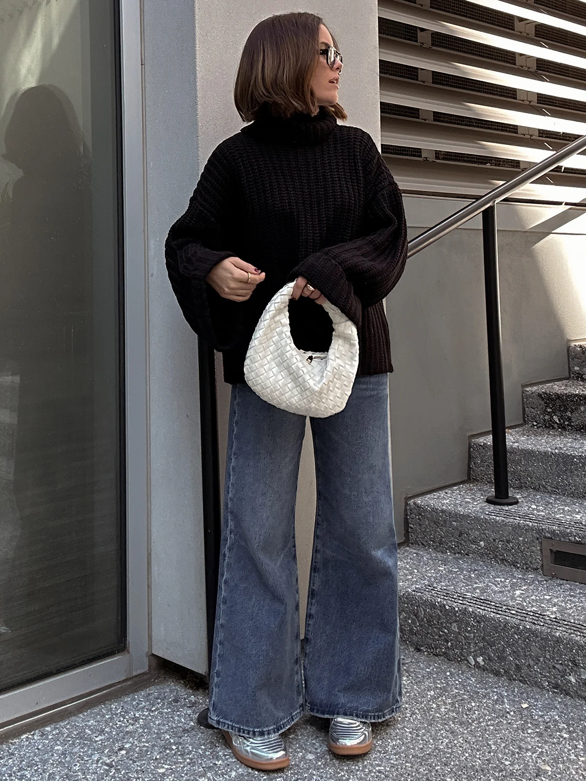 Vida: Turtleneck Shaker Pullover - Image 5