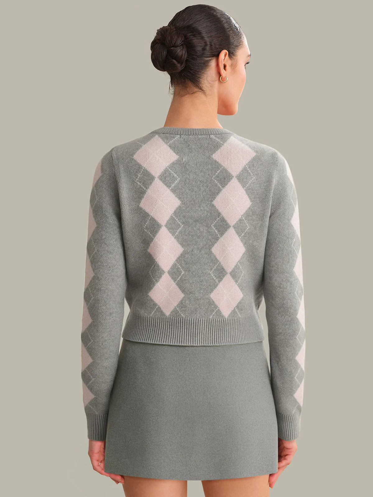 Windsor: Argyle Cardigan - Image 3