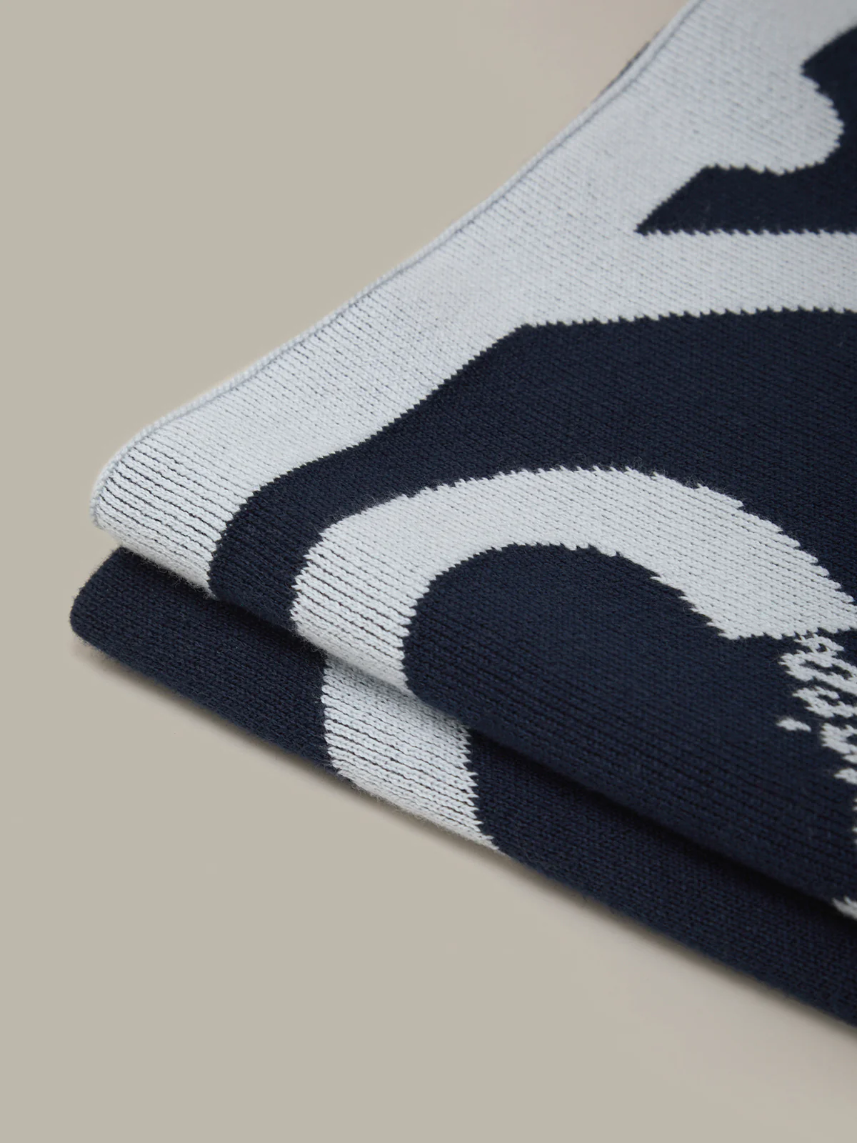 Wisteria: Heart and Logo Cotton Throw - Image 3