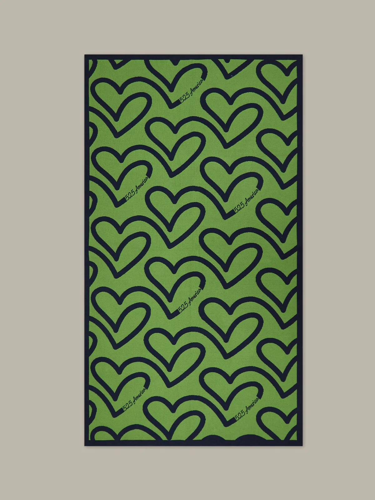 Wisteria: Heart and Logo Cotton Throw - Image 2