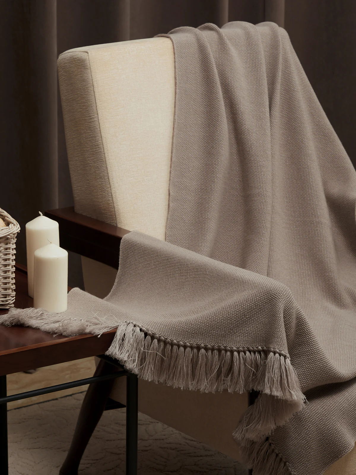 Wool Throw Blanket - Image 3